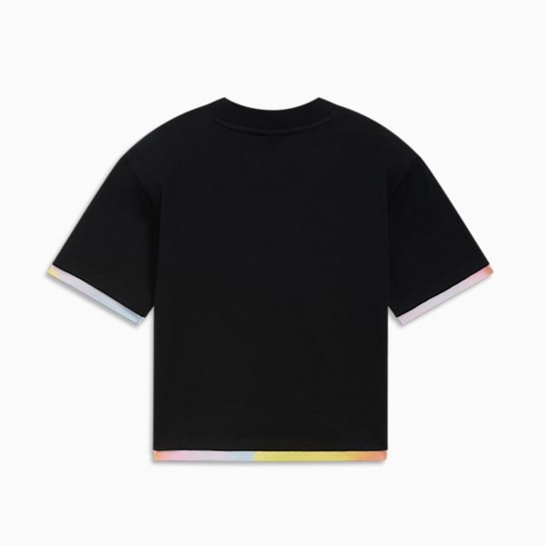 Camiseta Cam de PUMA x SQUISHMALLOWS para niños grandes, PUMA BLACK, extralarge