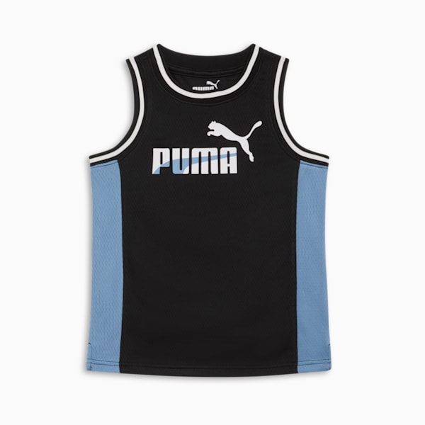 Débardeur de basketball One More Game pour enfant, PUMA BLACK, extralarge