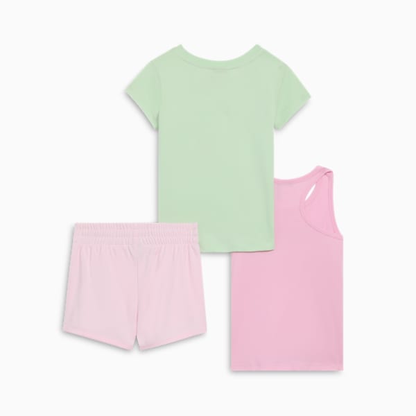Ensemble 3 pièces t-shirt/camisole Bébé, FRESH MINT, extralarge