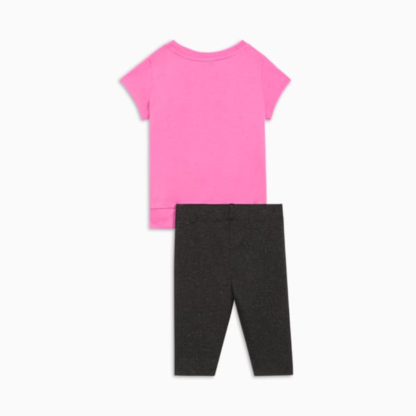 Conjunto II de 2 piezas para niños pequeños con logotipo de letras, POISON PINK, extralarge