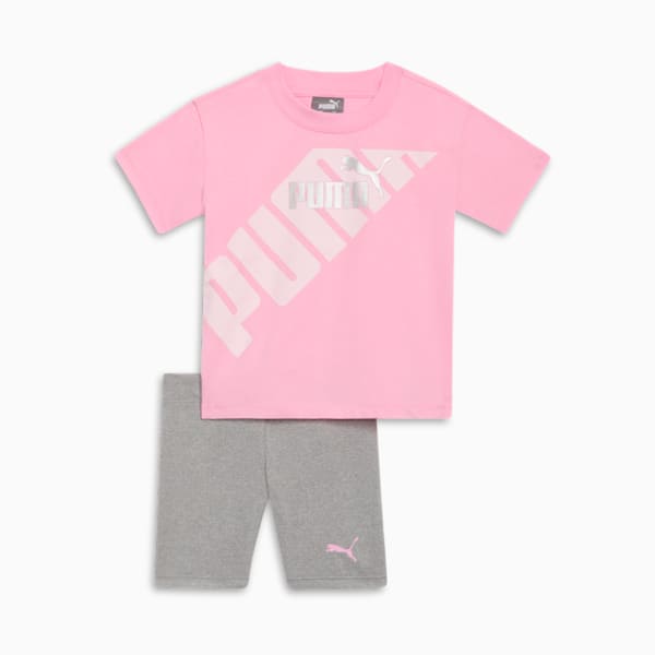 2-Piece PUMA Big Logo Toddlers' Set, PINK LILAC, extralarge