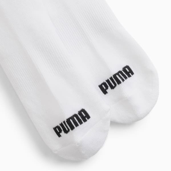 Women's Half-Terry Low Cut Crew Socks (6 Pairs), WHITE / BLACK, extralarge