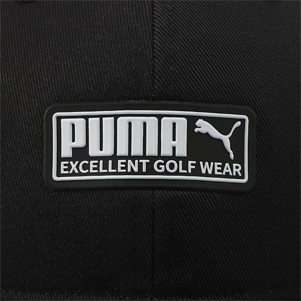 ゴルフ EGW ツイル パッチ キャップ, PUMA BLACK, extralarge-JPN