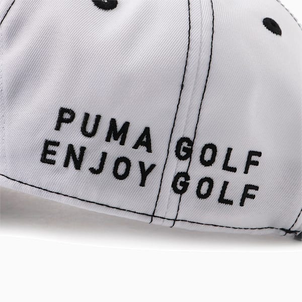 ゴルフ ツアーラウンド キャップ, BRIGHT WHITE-PUMA TEAM GOLD, extralarge-JPN