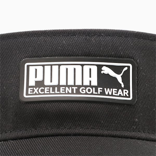 ゴルフ EGW ウィメンズ ツイルパッチバイザー, PUMA BLACK, extralarge-JPN