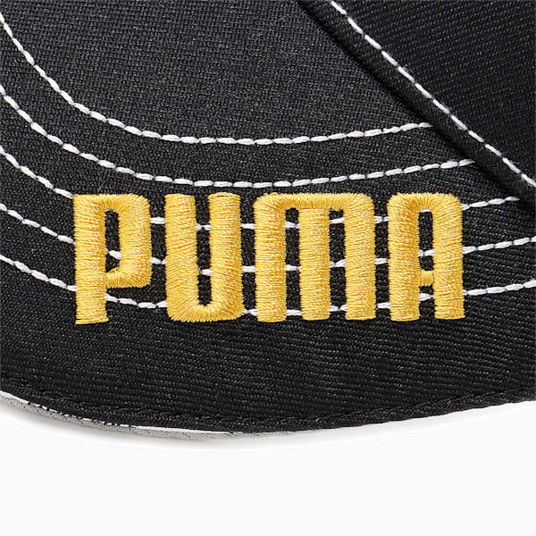 ウィメンズ ゴルフツアー ラウンド バイザー, PUMA BLACK, extralarge-JPN