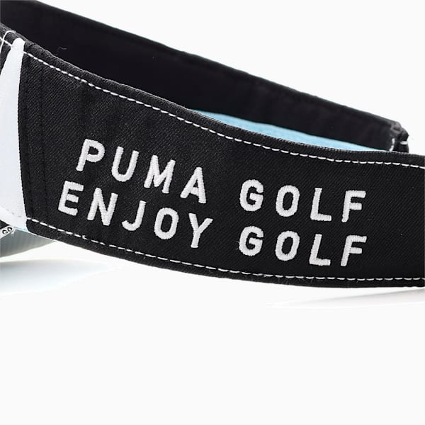 ウィメンズ ゴルフツアー ラウンド バイザー, PUMA BLACK, extralarge-JPN