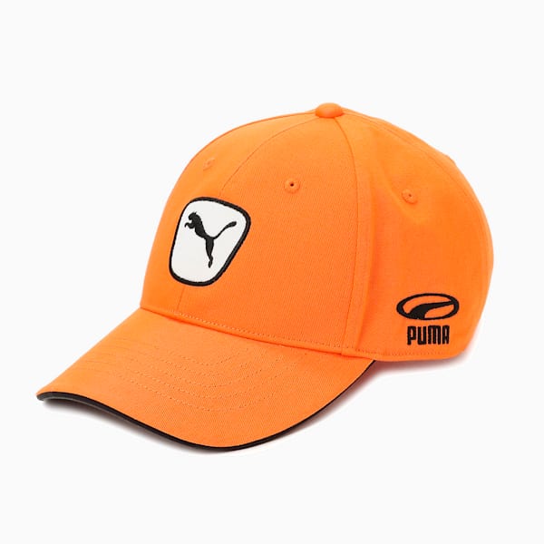 メンズ ゴルフ プーマキャット 刺繍 キャップ, Vibrant Orange, extralarge-JPN