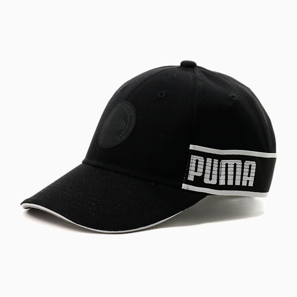 メンズ ゴルフ プーマロゴバンド キャップ, Puma Black, extralarge-JPN