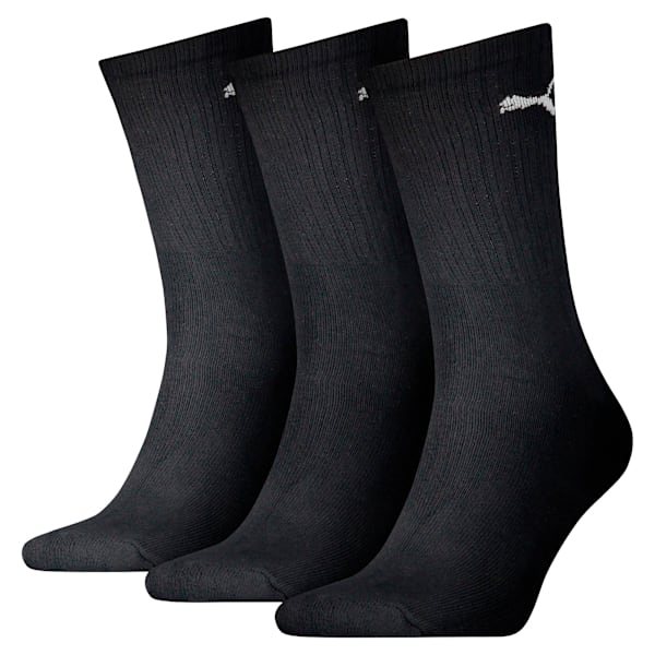 Crew Sock (3-Pack), black, extralarge