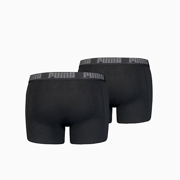 Basic Short Boxer  2 Pack, black / black