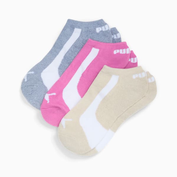 Calcetines cortos para mujer (3 pares), LILAC, extralarge