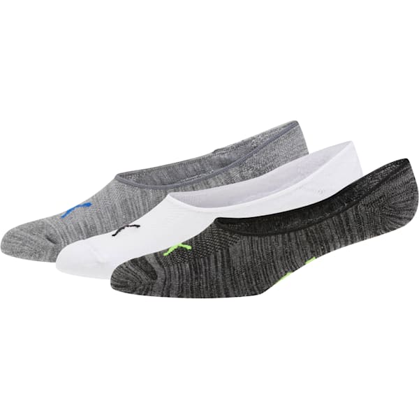 Men’s Liner Socks (3 Pairs), CHARCOAL, extralarge