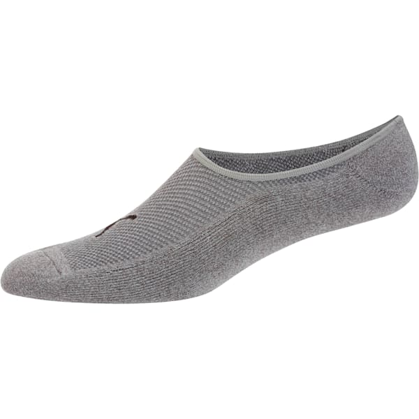 Bamboo Men's No Show Sock Liner (3 Pack), olive night- steel grey- black, extralarge