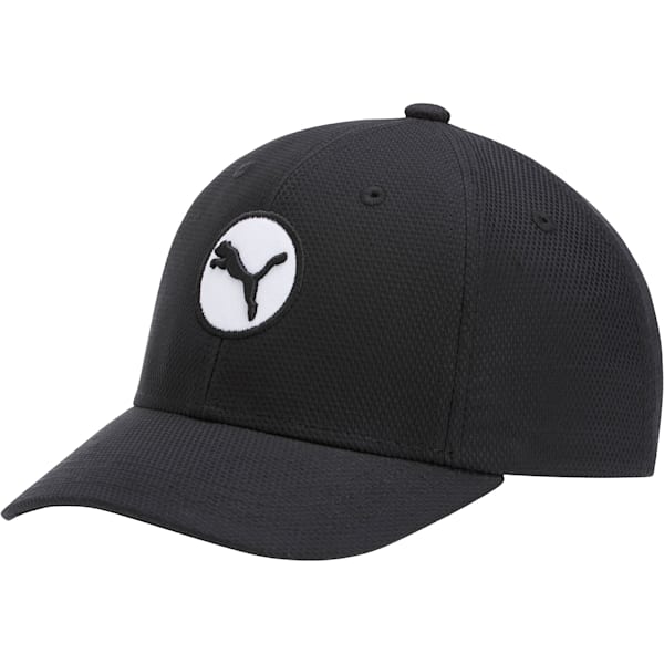 Orbit Youth Flexfit Hat, BLACK/WHITE, extralarge