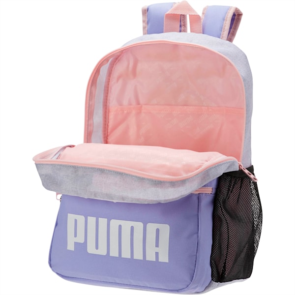 Meridian Kids' Backpack, GREY/PURPLE, extralarge