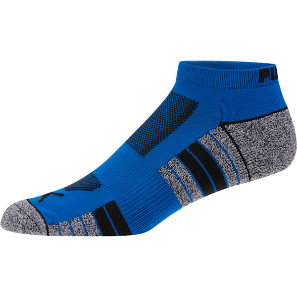 Men's Low Cut Terry Socks (3 Pack), BLUE, extralarge