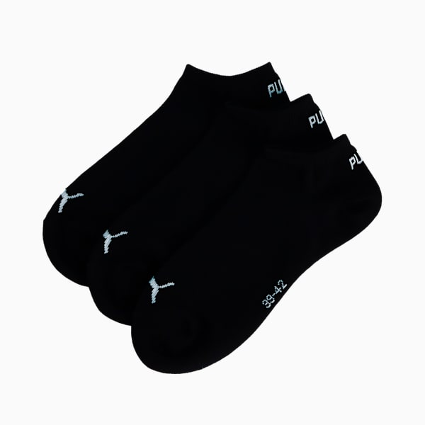 ユニセックス PUMA ユニセックス スニーカー ソックス 3足セット, black, extralarge-JPN