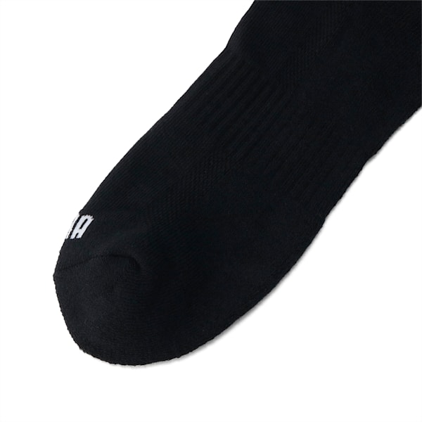 ユニセックス PUMA クォーター クッション ソックス 3足セット, black, extralarge-JPN