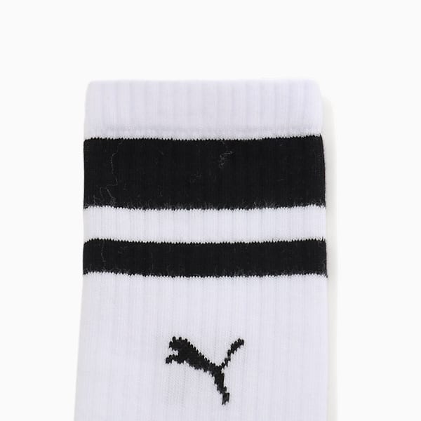 ユニセックス PUMA ペア ファッション ソックス 1足, white, extralarge-JPN