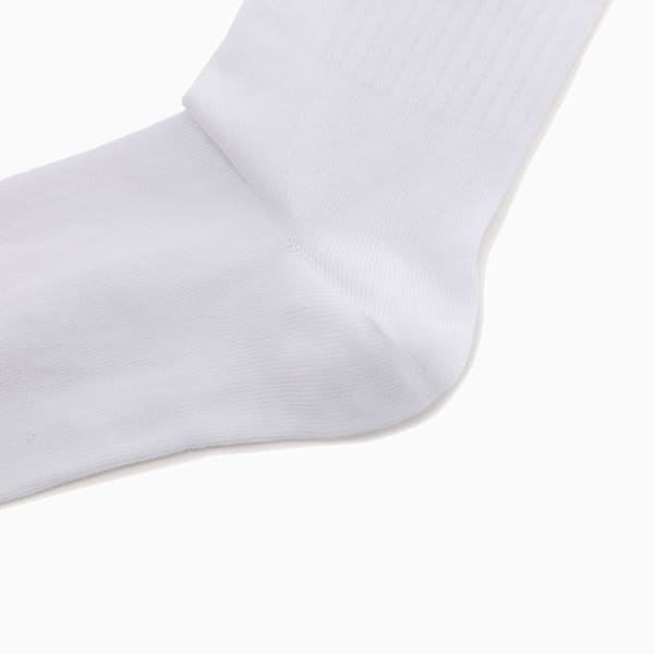 ユニセックス PUMA ペア ファッション ソックス 1足, white, extralarge-JPN