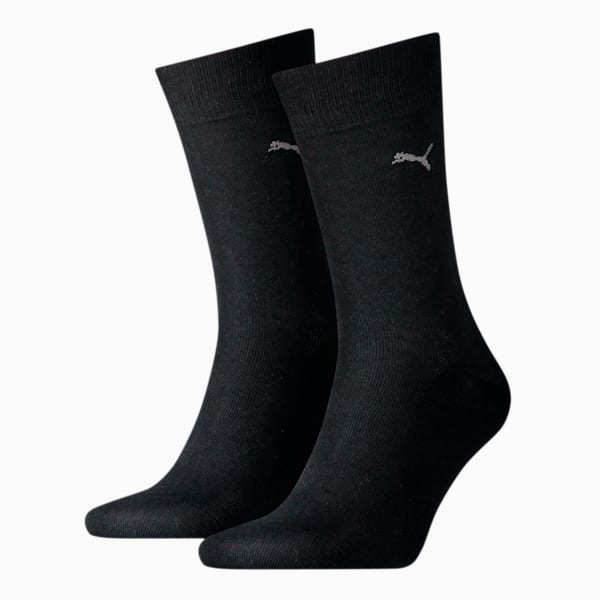 PUMA Men's Classic Socks 2 Pack, black