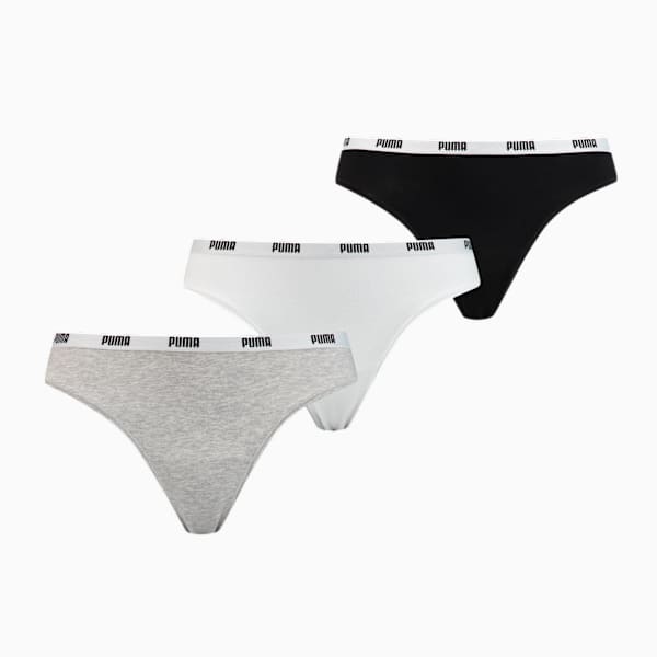 String Women (3-Pack), white / grey / black, extralarge
