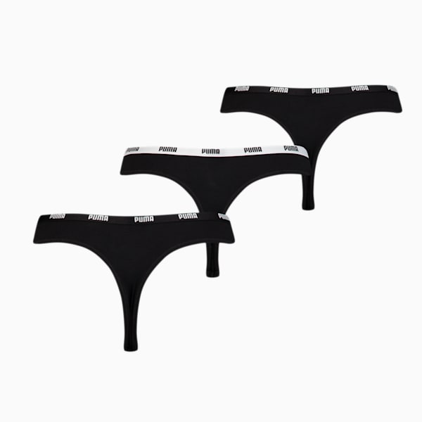PUMA Women's String 3 Pack, black, extralarge-GBR