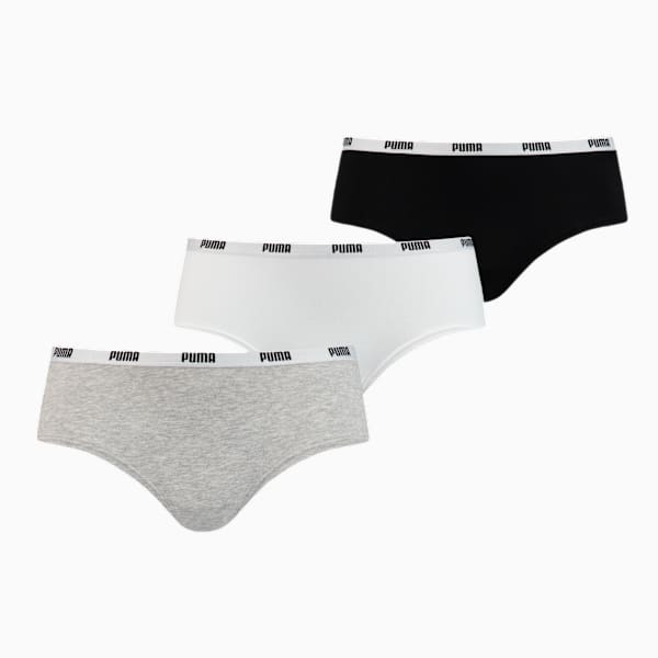 Hipster Underwear Women (3-Pack), white / grey / black, extralarge-GBR
