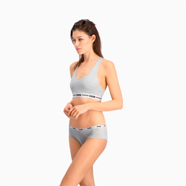 Hipster Underwear Women (3-Pack), white / grey / black, extralarge