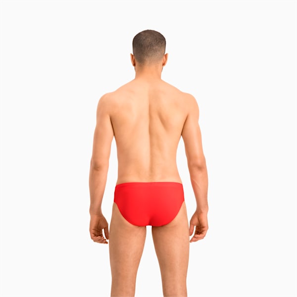PUMA Swim Classic Men's Swimming Brief, red, extralarge-GBR
