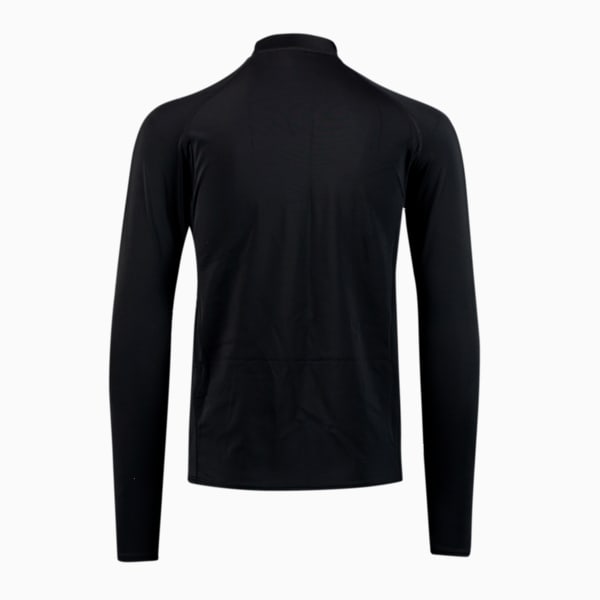 PUMA Swim Men's Long Sleeve Rash Guard, black, extralarge-GBR