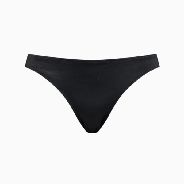 PUMA Swim Women's Classic Bikini Bottom, black