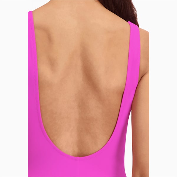 PUMA Swim Women's 1 Piece Swimsuit, orchid pink, extralarge-GBR