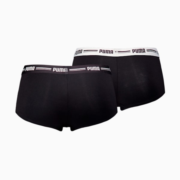 PUMA Women's Mini Short 2 Pack, black
