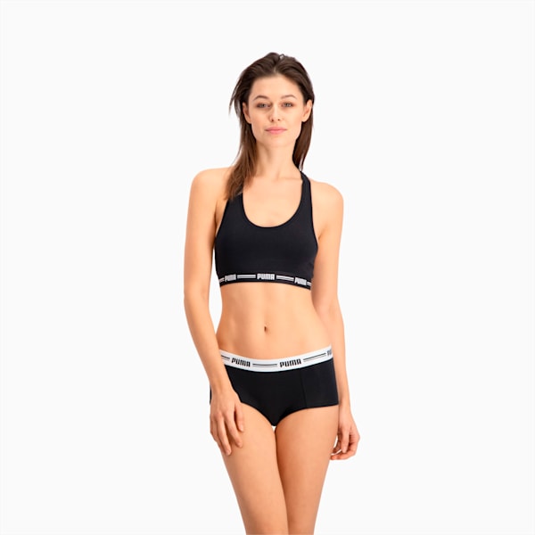 PUMA Women's Mini Short 2 Pack, black, extralarge-GBR