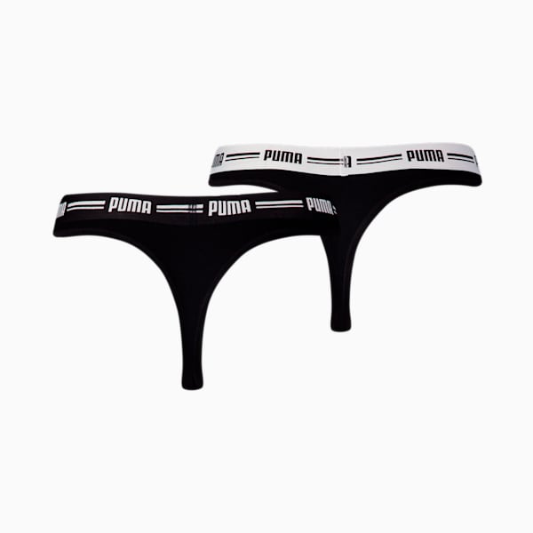 PUMA Women's String 2 Pack, black, extralarge-GBR