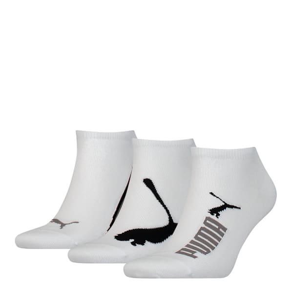 Low-Cut Unisex Socks (3 Pack), white, extralarge