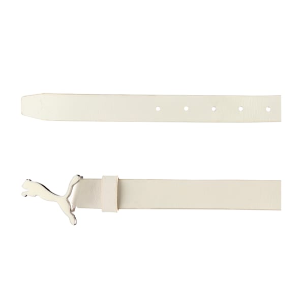 Skinny Pop Fitted Women's Golf Belt, white 3, extralarge-IND