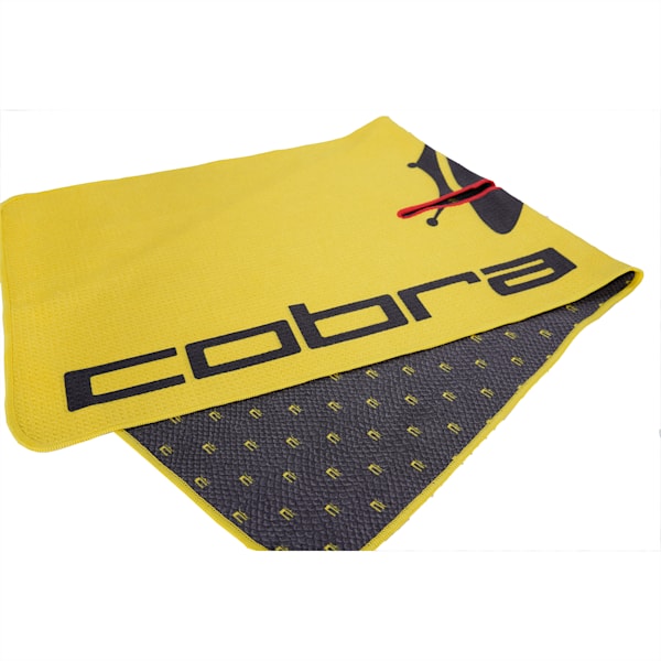 Cobra Crown Player's Golf Towel, Black, extralarge-IND