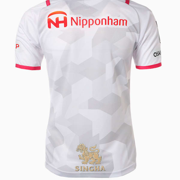 セレッソ 2021 アウェイ 半袖 ゲームシャツ ユニフォーム, WHITE