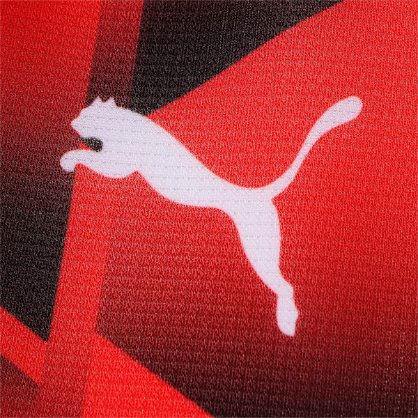 ロアッソ 2021 ホーム 半袖 ゲームシャツ ユニフォーム, PUMA RED, extralarge-JPN