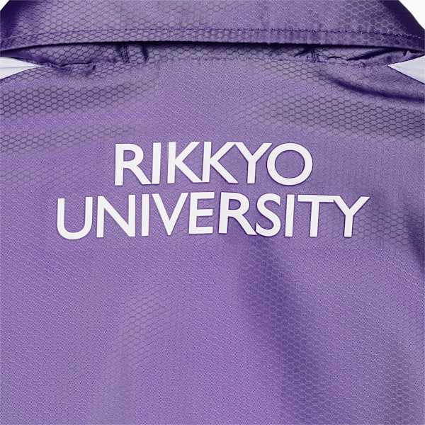 RIKKYO ウーブンジャケット, Purple, extralarge-JPN