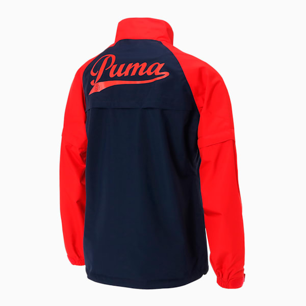 ゴルフ ウィメンズ レインウェア 上下セット, puma red, extralarge-JPN