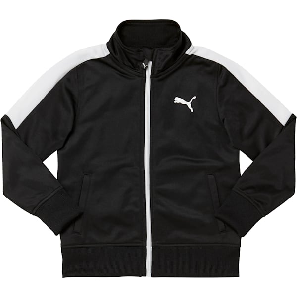 Little Kids' Track Jacket, PUMA BLACK, extralarge