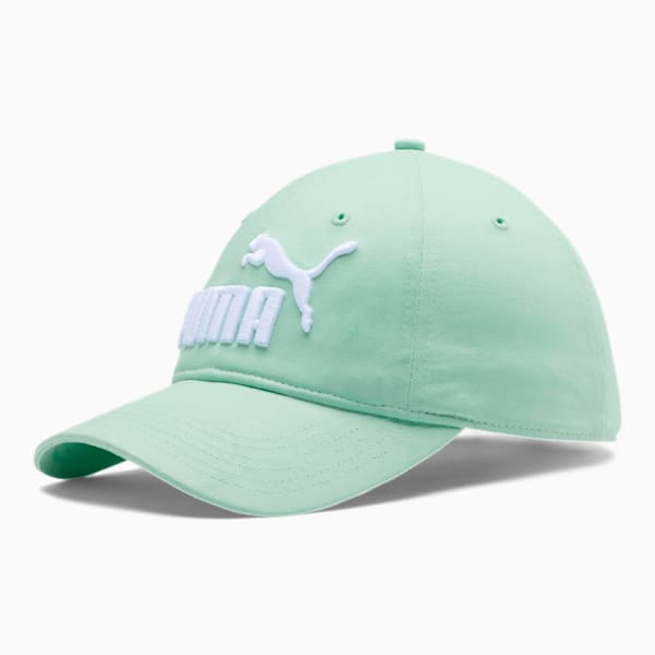 PUMA #1 Relaxed Fit Adjustable Hat, Light Pastel Green, extralarge