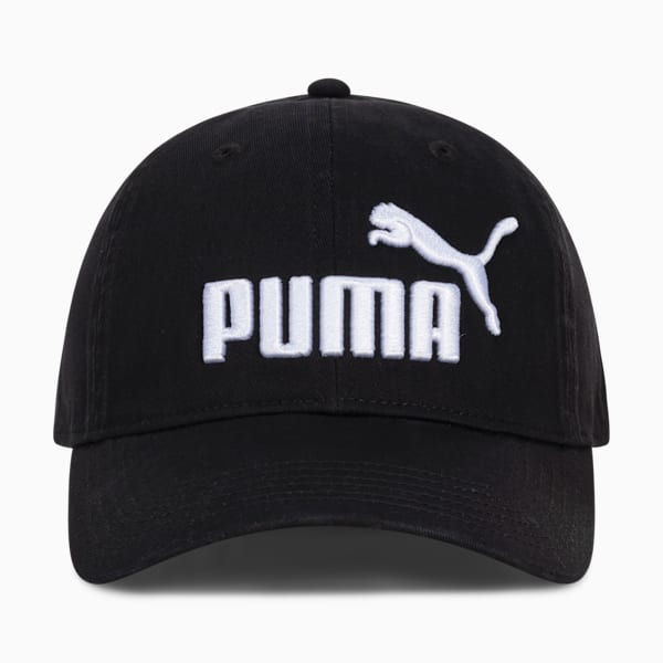 Gorra holgada ajustable PUMA #1, Black/White, extralarge