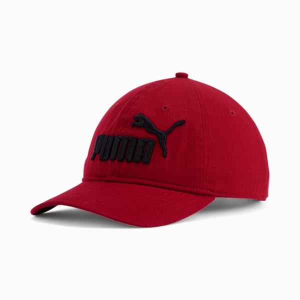 PUMA #1 Relaxed Fit Adjustable Hat, Burgundy, extralarge
