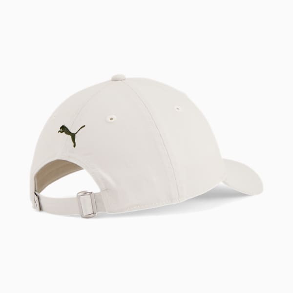 PUMA #1 Relaxed Fit Adjustable Hat, Grey/Green, extralarge