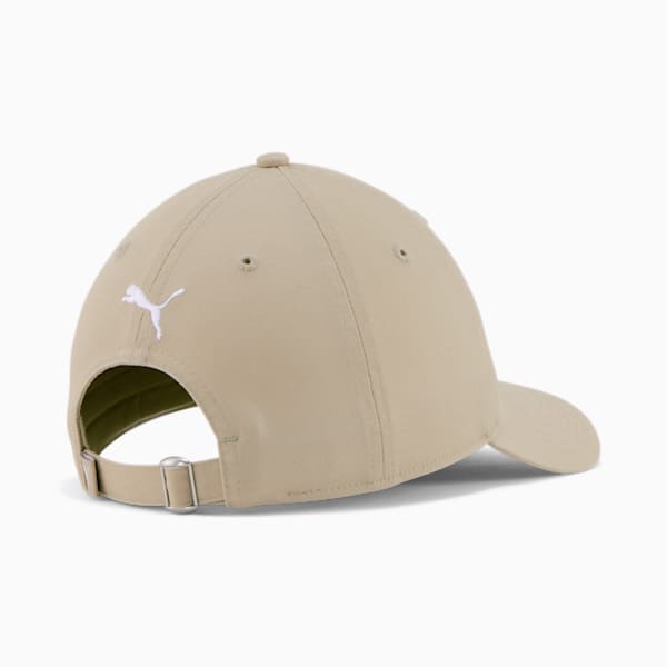 PUMA #1 Relaxed Fit Adjustable Hat, Light Beige, extralarge